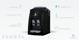 Bebedouro Mesa K31I Black 220V-Karina