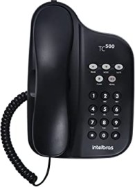 Telefone TC500 Preto- Intelbras