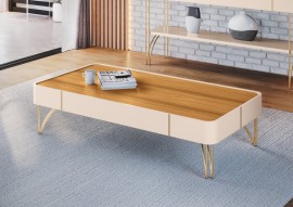 Mesa de Centro Cadenza Off/Cinamomo-HB