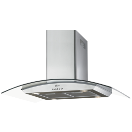 Coifa de Ilha Island 90cm Vidro 220V-Fischer