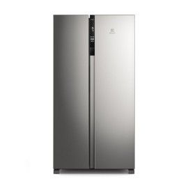 Refrigerador Inox Frost Free Inverter 435L Side by Side IS4S-Electrolux